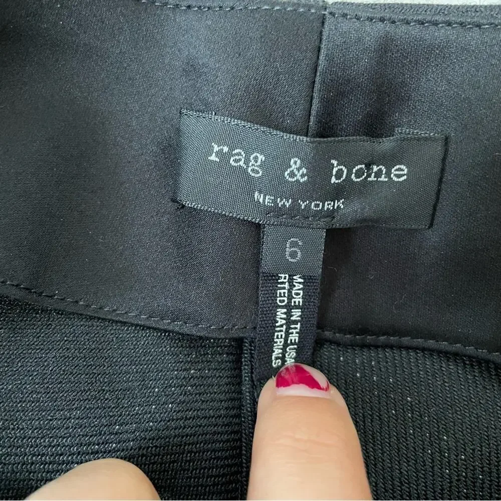 Rag & Bone Windowpane Print Skirt Size 6 - Picture 7 of 8